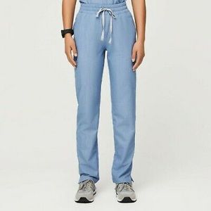 Figs Yola Skinny Scrub Pants in Heather Indigo size Small